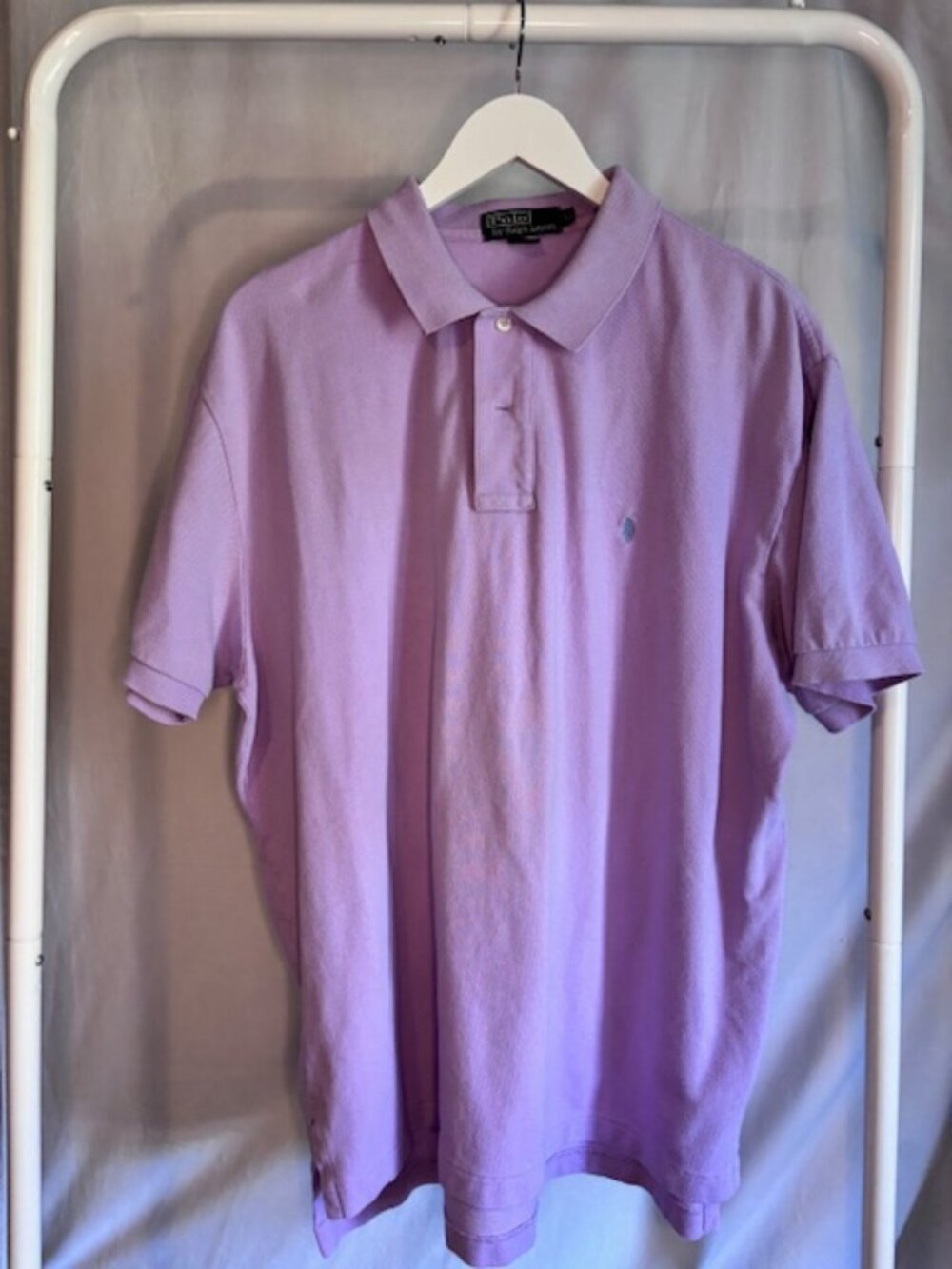 Ralph Lauren Polo Shirt Men’s Extra Large Purple Classic Fit Cotton